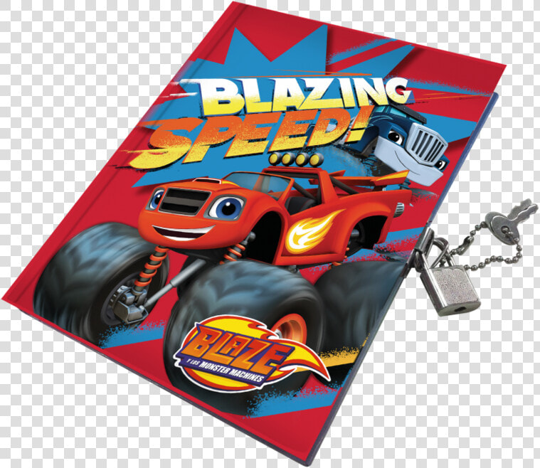 Jurnal Cu Lacat Blaze And The Monster Machines Euroswan   Diary  HD Png DownloadTransparent PNG