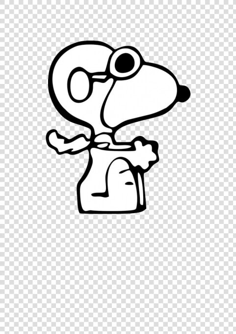 Snoopy Png Clipart Image   Red Baron Snoopy Drawing  Transparent PngTransparent PNG