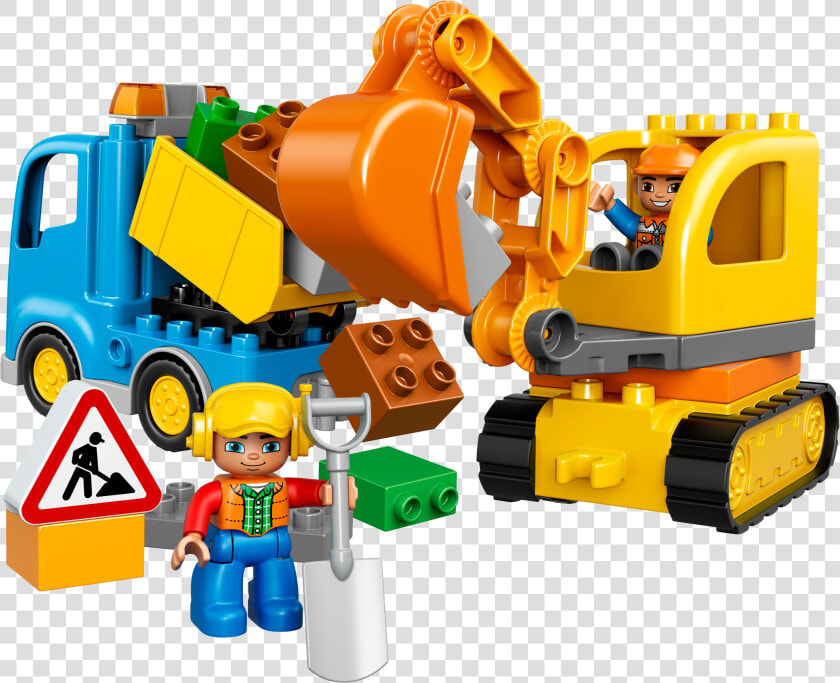 Lego 10812 Truck Tracked Excavator  Png Download   Duplo 10812  Transparent PngTransparent PNG