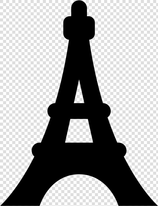 Eiffel Tower Icon   Cell Phone Tower Png Format With Transparent Sketch  Png DownloadTransparent PNG