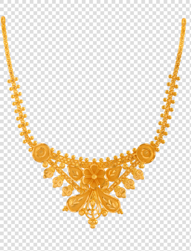 22kt Yellow Gold Necklace For Women   Necklace  HD Png DownloadTransparent PNG