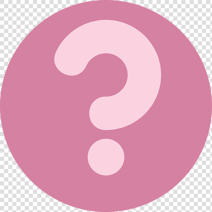 Question Mark  Question  Help  Response  Icon   Question Mark Icon Pink  HD Png DownloadTransparent PNG