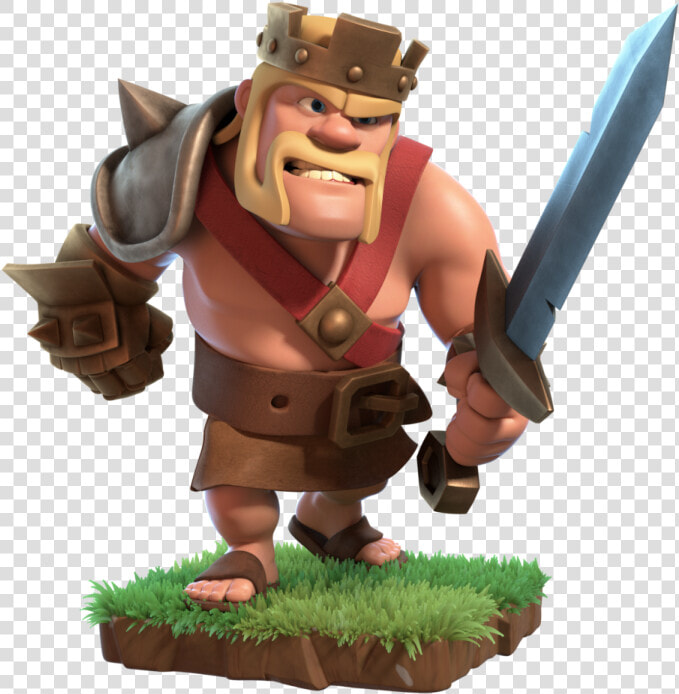 Clash Of Clans Barbarian King  HD Png DownloadTransparent PNG