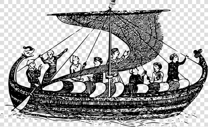 Caravel monochrome Photography fluyt   Norsemen Norse Mythology  HD Png DownloadTransparent PNG