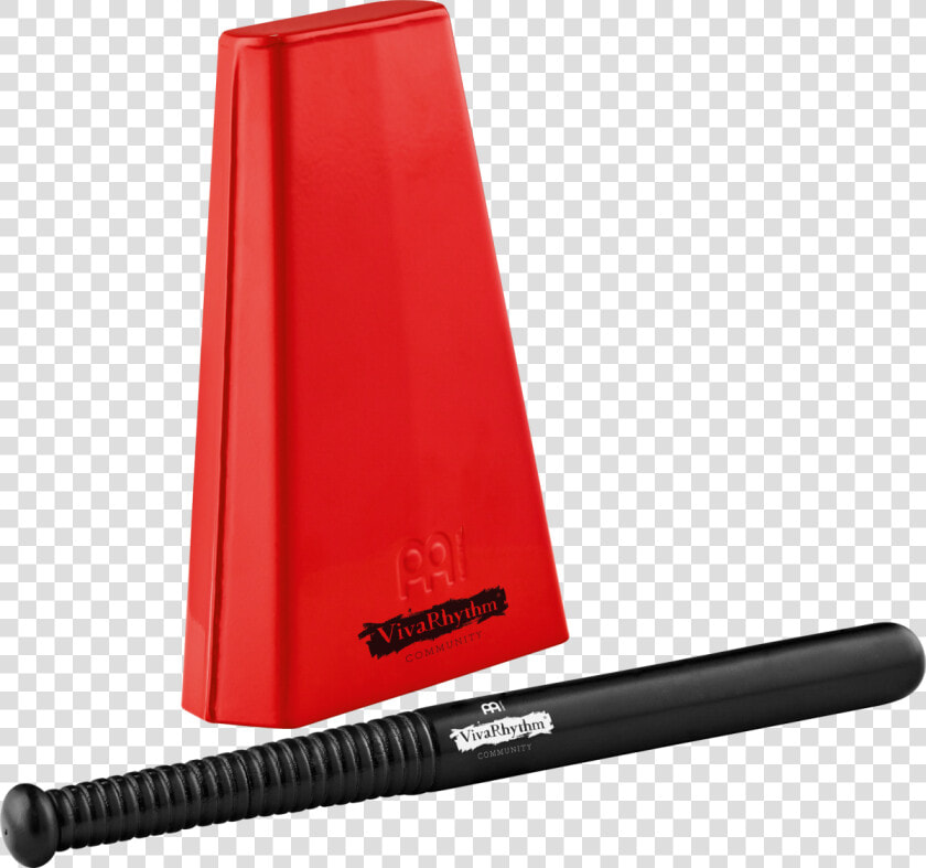 Meinl Vivarhythm Cowbell   Meinl Vivarhythm Red Handheld Cowbell With Beater  HD Png DownloadTransparent PNG