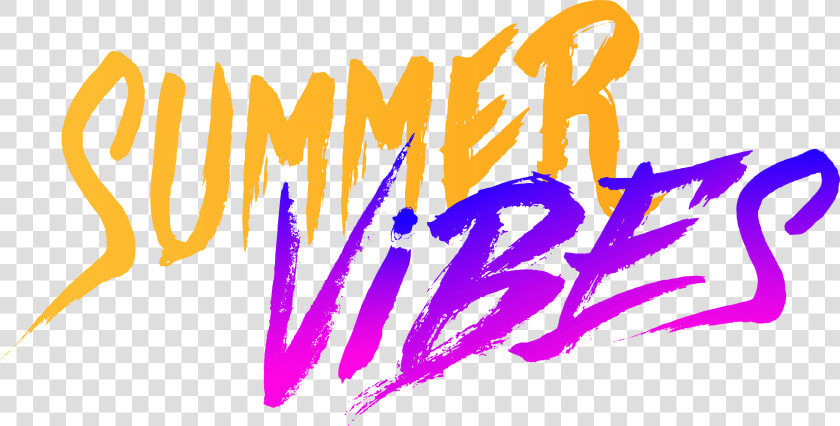 Summer Vibes Text Png  Transparent PngTransparent PNG