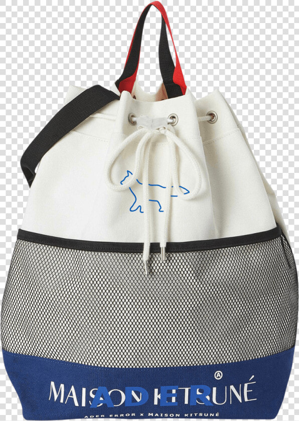 Ader Error X Maison Kitsune A Kitsune Tote Bag  Ivory    Kitsuné  HD Png DownloadTransparent PNG