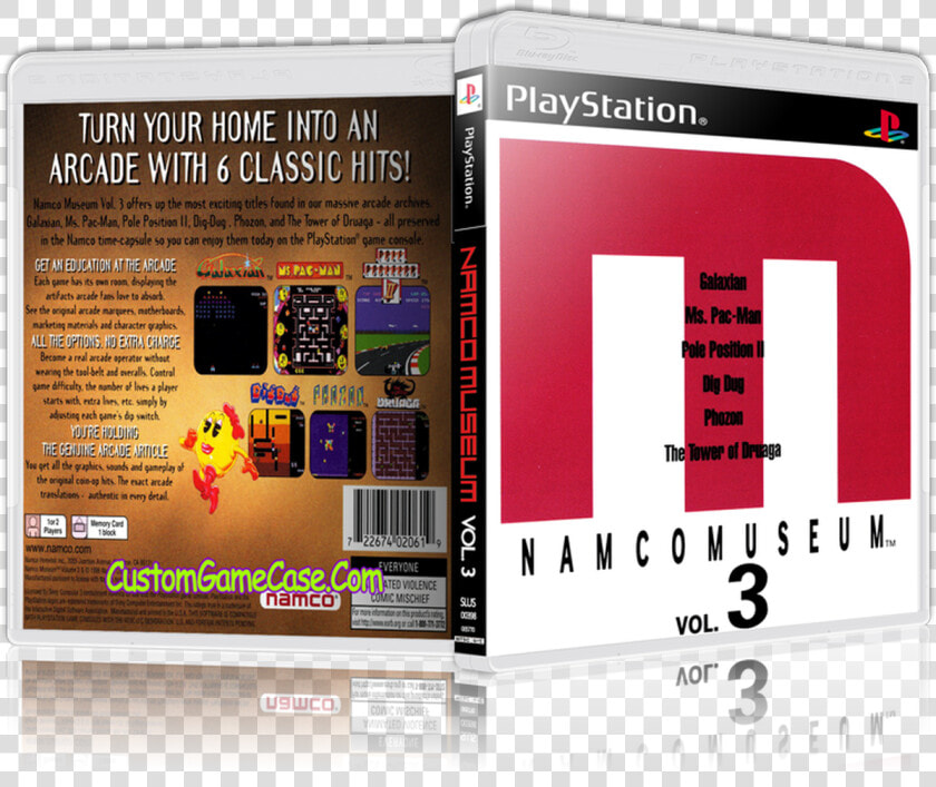 Namco Museum Vol   Utility Software  HD Png DownloadTransparent PNG