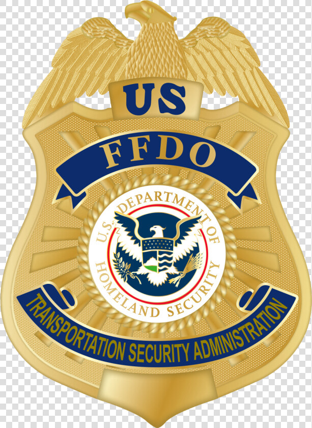 Federal Flight Deck Officer Badge   Department Of Homeland Security  HD Png DownloadTransparent PNG