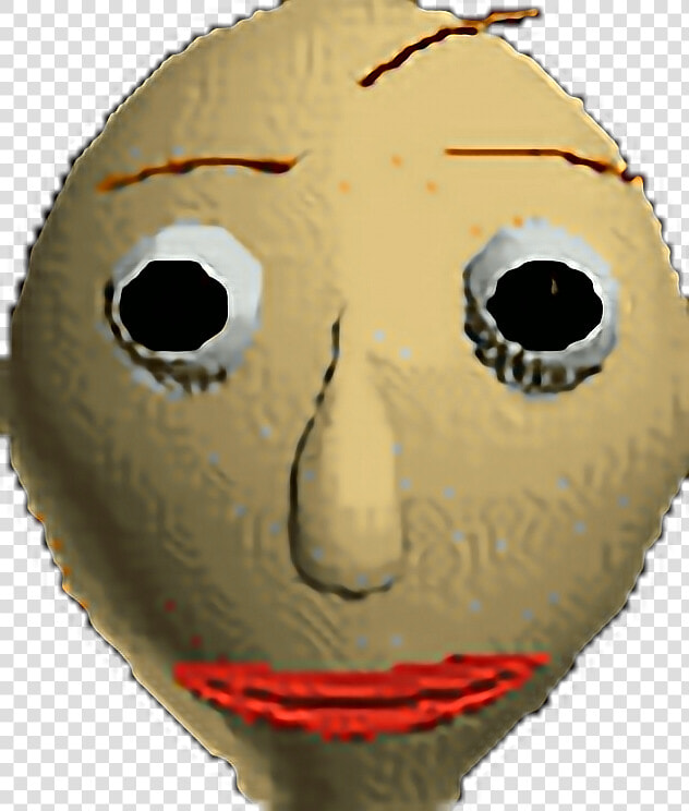 Baldi Basics Education Match Mask Face Emoji Happy   Baldi  39 s Basics Baldis Head  HD Png DownloadTransparent PNG