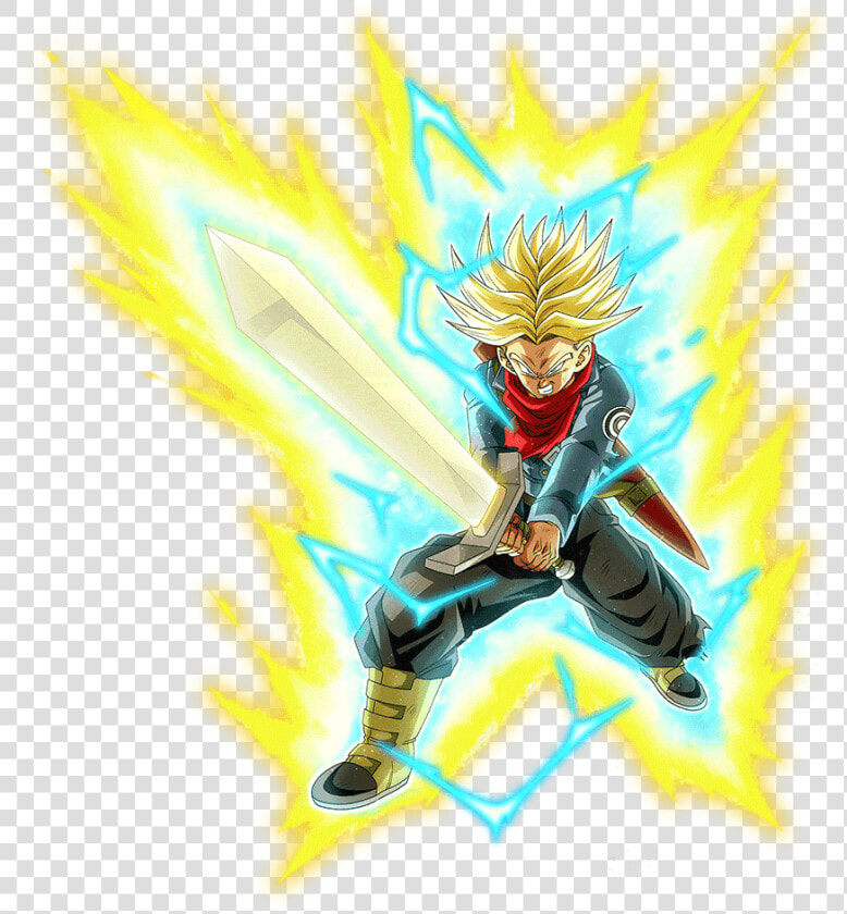 Dokkan Battle Transforming Trunks  HD Png DownloadTransparent PNG