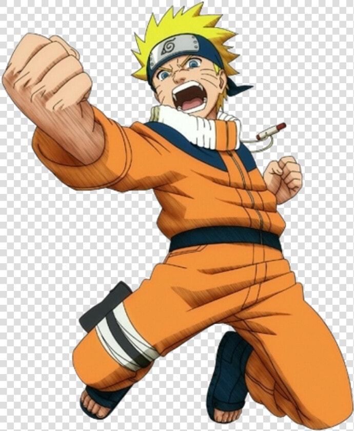 Naruto Showing Punch   Naruto Full Body Hd  HD Png DownloadTransparent PNG