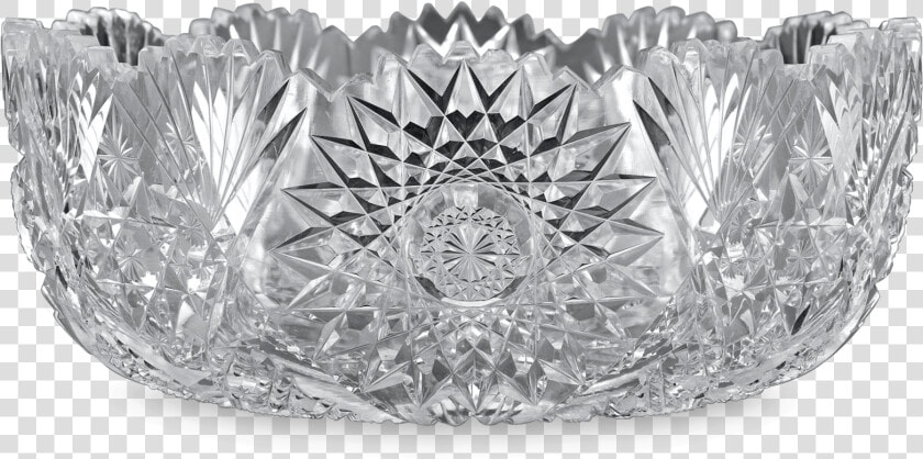 Chrysanthemum Cut Glass Bowl By Hawkes   Cut Glass Bowl  HD Png DownloadTransparent PNG