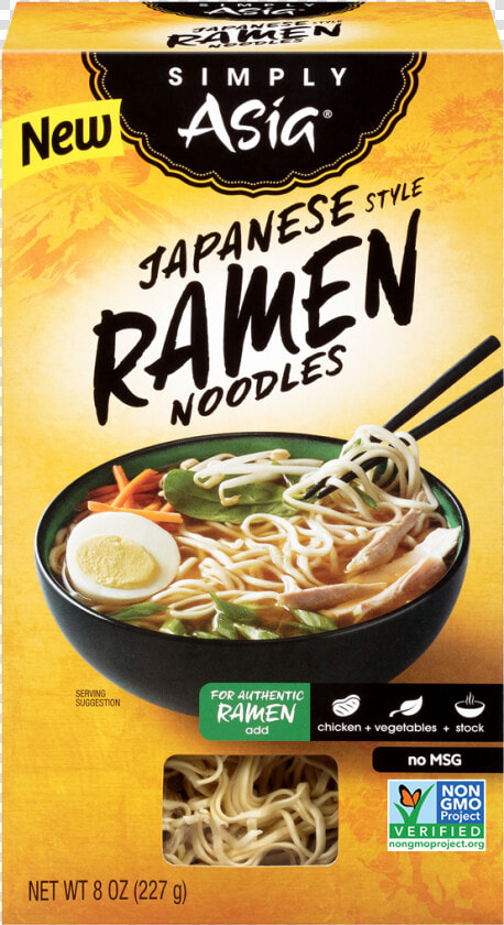 Simply Asia Japanese Style Ramen Noodles  HD Png DownloadTransparent PNG