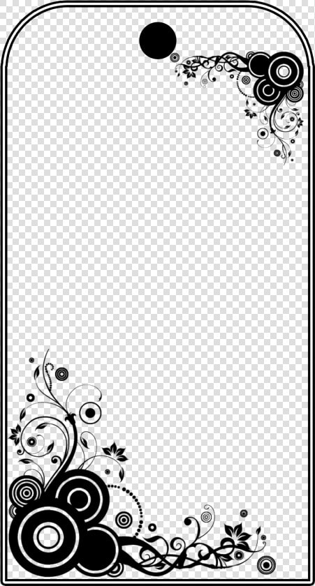 Printable Gift Tags Template   Gift Tag Floral Design  HD Png DownloadTransparent PNG