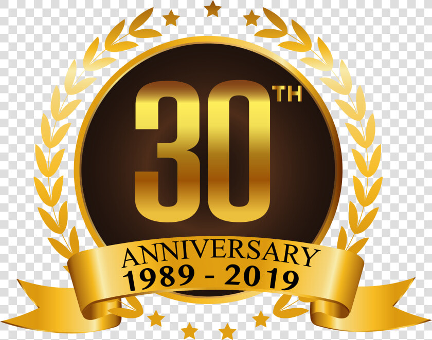 30th Anniversary 1989 2019  HD Png DownloadTransparent PNG