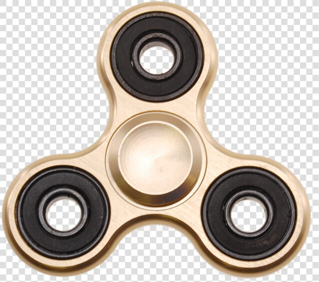 Metal Hand Tri Spinner Anti stress Fidget Toy  HD Png DownloadTransparent PNG