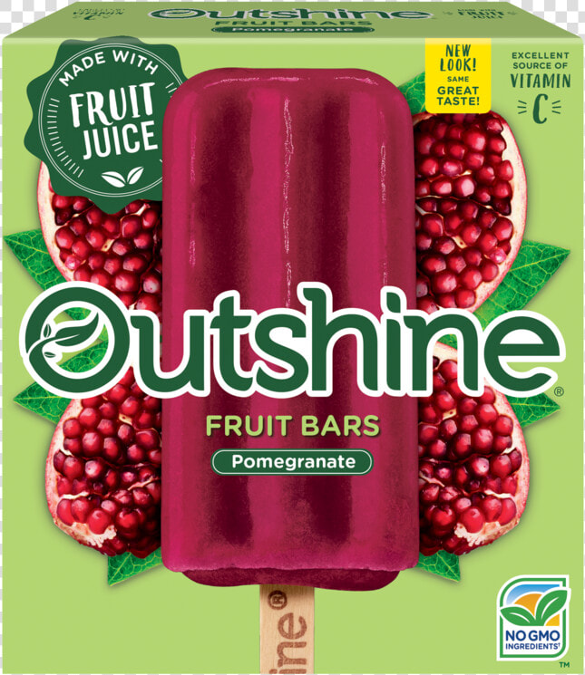 Outshine Pomegranate Popsicles  HD Png DownloadTransparent PNG