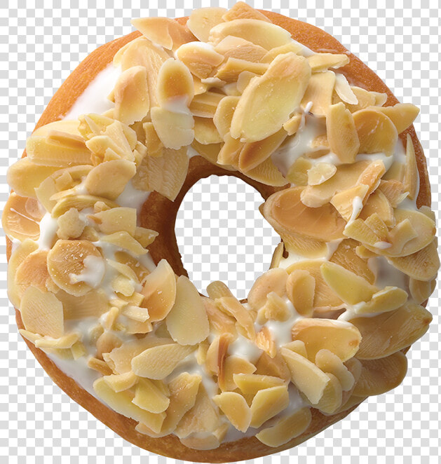 Dunkin Donuts Almond Donut  HD Png DownloadTransparent PNG