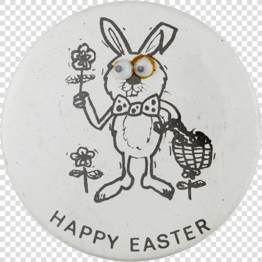 Happy Easter Rabbit Innovative Button Museum  HD Png DownloadTransparent PNG