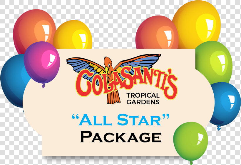 Colasanti S Tropical Gardens   Graphic Design  HD Png DownloadTransparent PNG