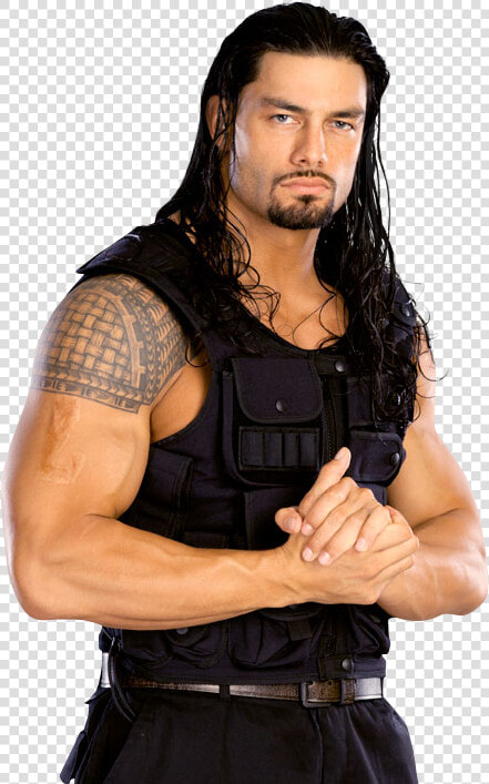 “roman Reigns” Calendar   Roman Reigns Before Tattoo  HD Png DownloadTransparent PNG