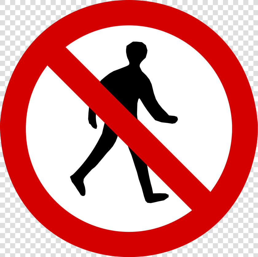 Transparent No Entry Png   No Entry For Pedestrians  Png DownloadTransparent PNG