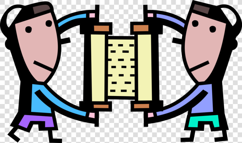 Transparent Torah Scroll Clipart   Torah Scrolls Cartoon  HD Png DownloadTransparent PNG