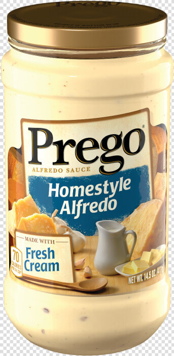 Nut butter   Prego Homestyle Alfredo Sauce  HD Png DownloadTransparent PNG