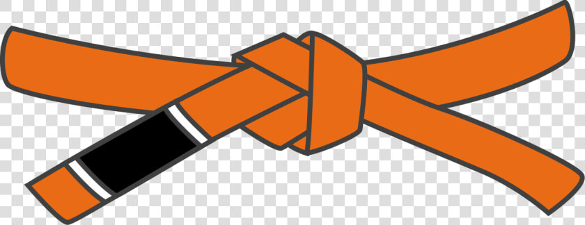 Jiu Jitsu Orange Belt  HD Png DownloadTransparent PNG