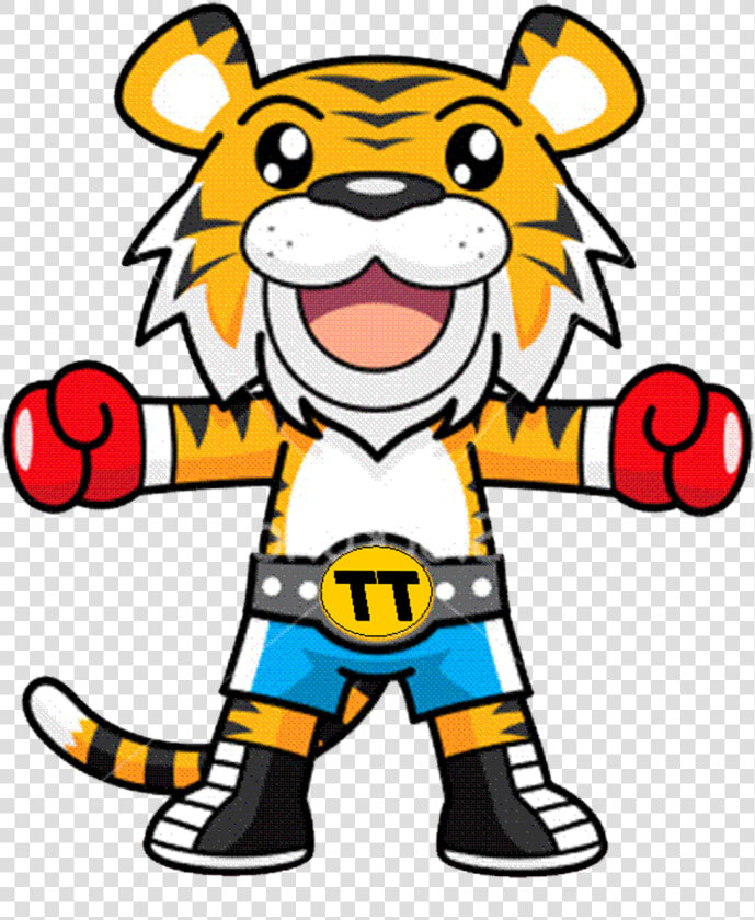 Transparent Tiger Cartoon Png   Tiger Cartoon Sport  Png DownloadTransparent PNG