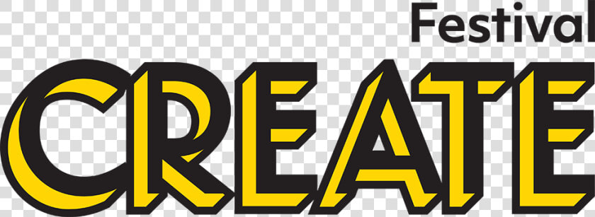 Create Festival Logo In Black And Yellow   Create Festival  HD Png DownloadTransparent PNG