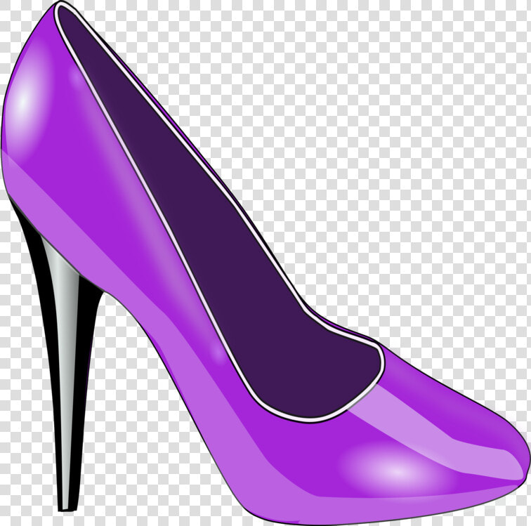 Purple high Heels shoe   Shoe Clip Art  HD Png DownloadTransparent PNG