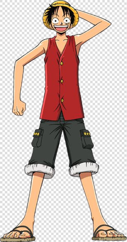 Monkey D   Luffy   Water   One Piece Luffy Full Body   Luffy One Piece Full Body  HD Png DownloadTransparent PNG