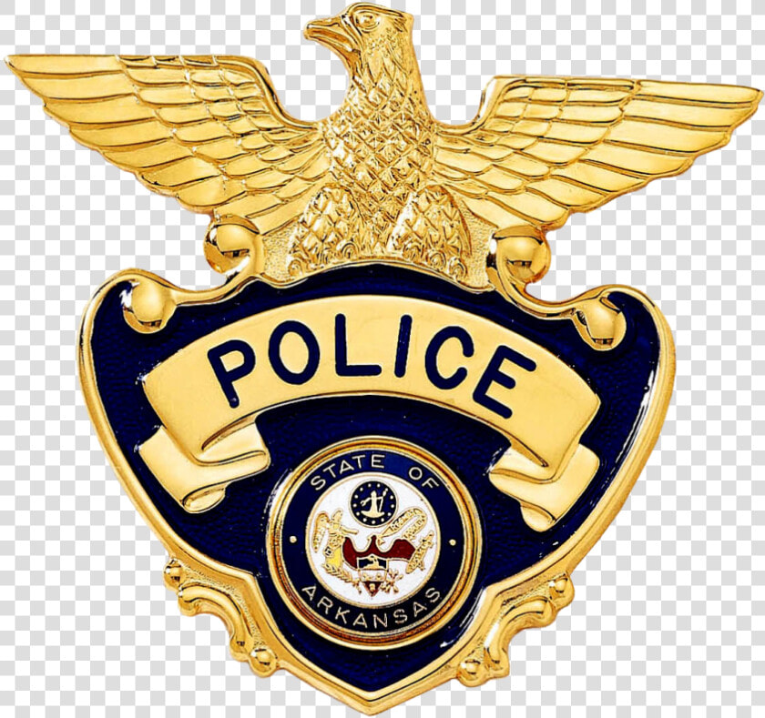 Cap Badge With Eagle Atop A Shield   Transparent Police Badge  HD Png DownloadTransparent PNG