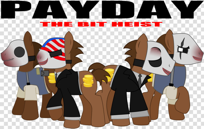 The Heist Payday 2 Applejack Cartoon Mammal Vertebrate   My Little Pony Payday 2  HD Png DownloadTransparent PNG