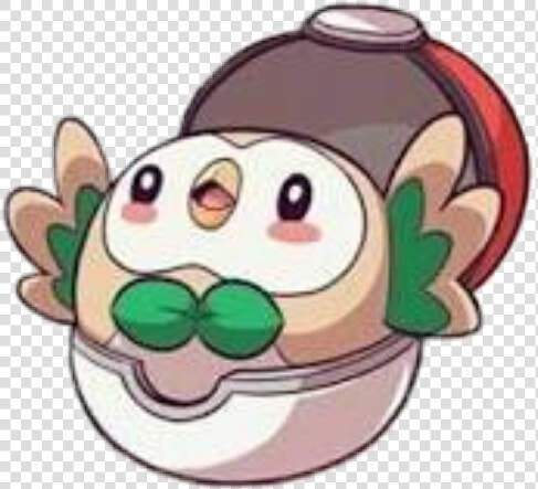  pokemonsunandmoon  rowlet  remix   Cute Pokemon Rowlet  HD Png DownloadTransparent PNG