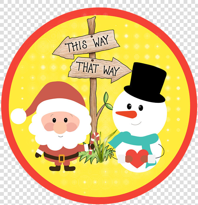 Santa Claus  Christmas  Winter  Cap  Trim  Snowman   Transparent Winter Clipart  HD Png DownloadTransparent PNG