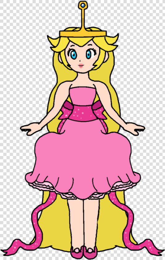 Adventure Time Princess Bubblegum Peach Katlime Clipart   Minnie As A Princess Musketeer  HD Png DownloadTransparent PNG