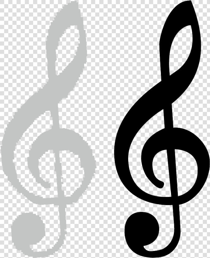 Clef Note Download Png   Treble Clef Icon Vector  Transparent PngTransparent PNG