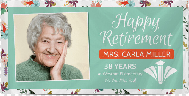 Happy Retirement Party Banner Template Preview   Senior Citizen  HD Png DownloadTransparent PNG