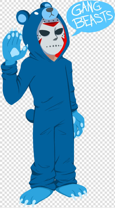 Gang Beasts Png   H20 Delirious Gang Beast  Transparent PngTransparent PNG