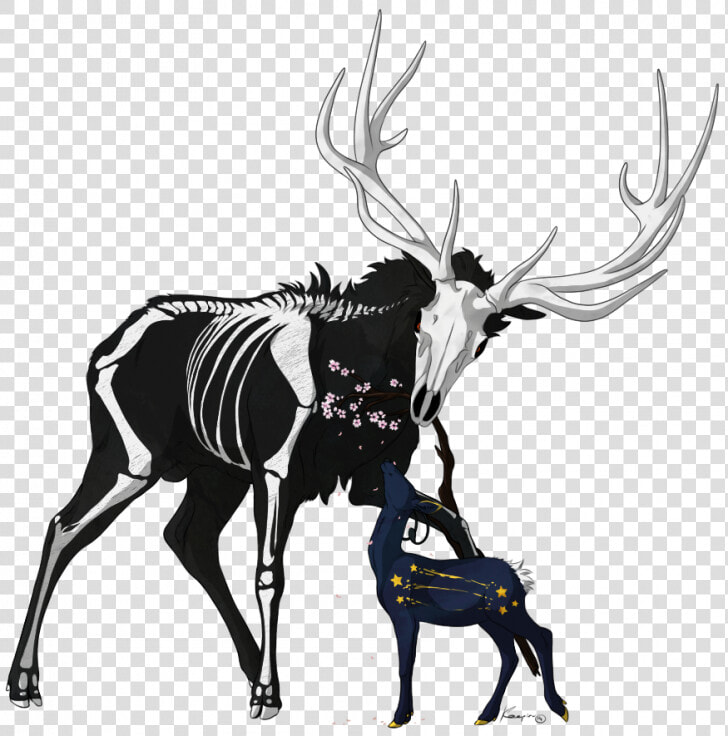 Anime Reindeer Drawing  Hd Png Download   Anime Reindeer Drawing  Transparent PngTransparent PNG