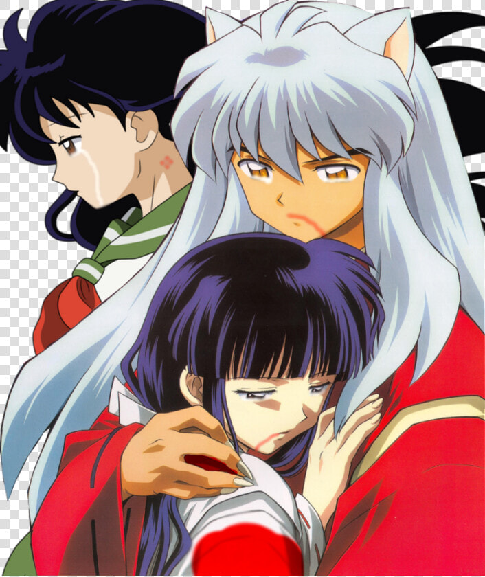 Inuyasha And Kikyo And Kagome  HD Png DownloadTransparent PNG