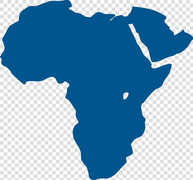 Outline Of Africa Map Clipart   Africa Middle East Outline  HD Png DownloadTransparent PNG