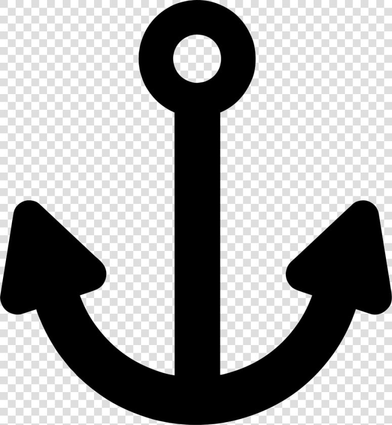 Anchor font clip Art symbol line   Anchor Clip Art  HD Png DownloadTransparent PNG