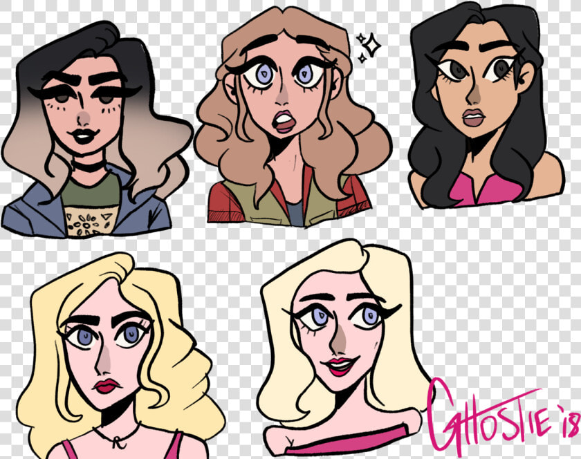 Transparent Mean Girls Png   Mean Girls Cartoon  Png DownloadTransparent PNG