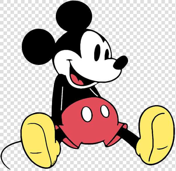 Clip Art Disney Galore   Cartoon Classic Mickey Mouse  HD Png DownloadTransparent PNG