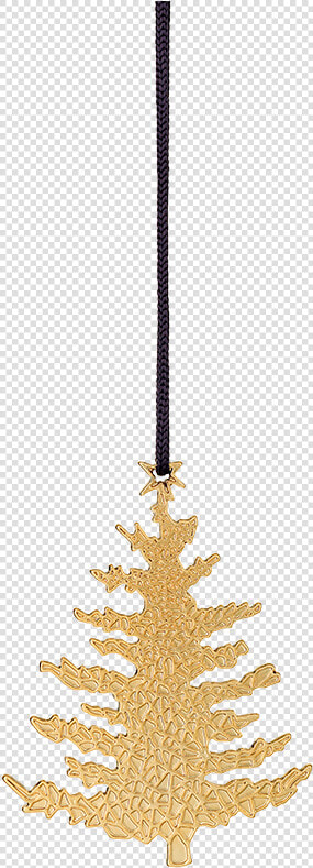 Christmas Tree H7 Gold Plated Karen Blixen   Transparent Christmas Tree Ornament  HD Png DownloadTransparent PNG