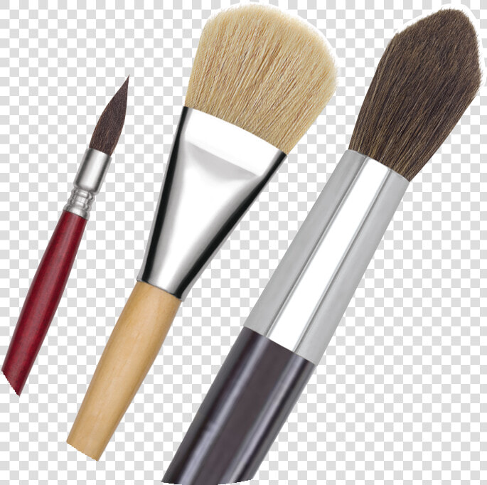 Transparent Painting Easel Clipart   Makeup Brushes  HD Png DownloadTransparent PNG